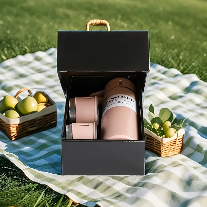 Mashhur zanglamas po'latdan yasalgan vakuum izolyatsiyali qopqoq bilan idish, issiq va sovuq ichimliklar uchun, qahva, choy va suv uchun ideal, ochiq havoda faoliyatlar uchun mukammal, barcha yoshlar tomonidan seviladi.