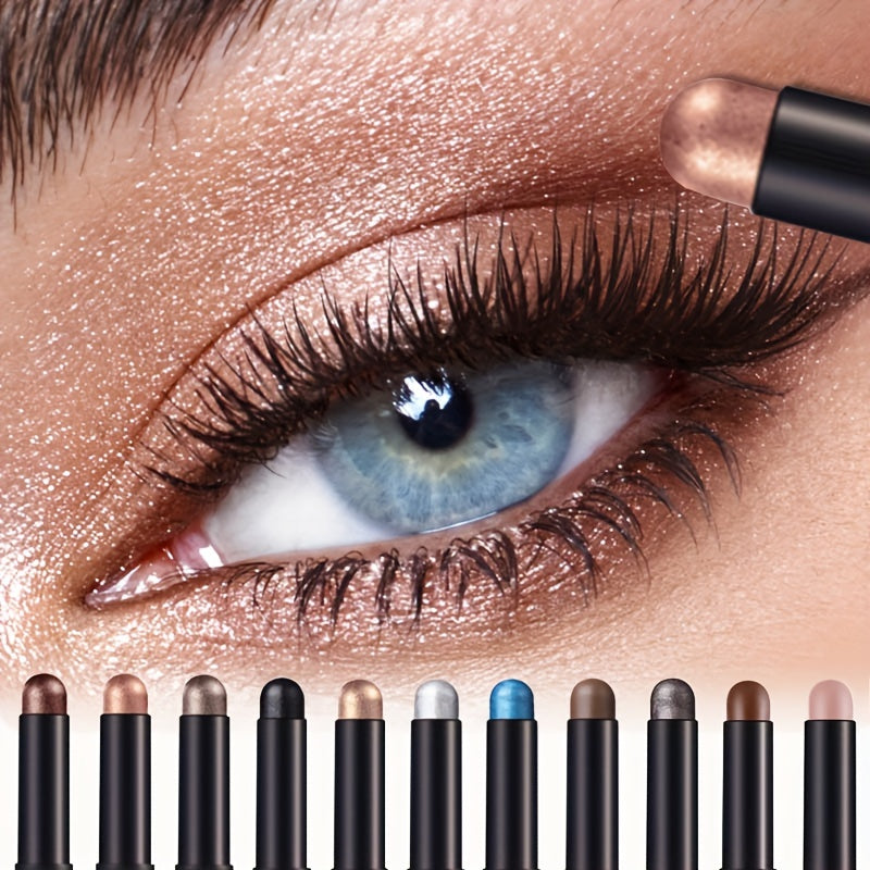 Ayollar uchun Pearlescent Göz Qalamı, Tabiiy, Uzun Muddati, Suvga chidamli