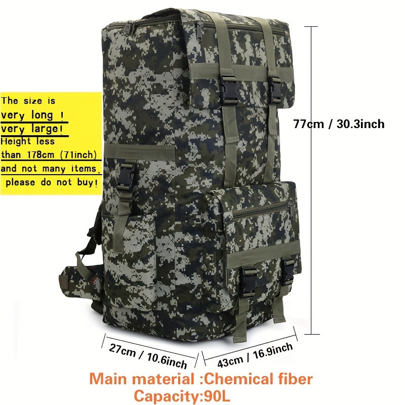 Рюкзак для путешествий с большой вместимостью, камуфляж, складной, прочный, для активного отдыха, спортивный, для дальних поездок