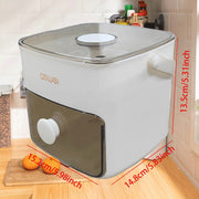 Electric Ice Maker Large Capacity Portable with Easy-Press Lid for Chilled Drinks