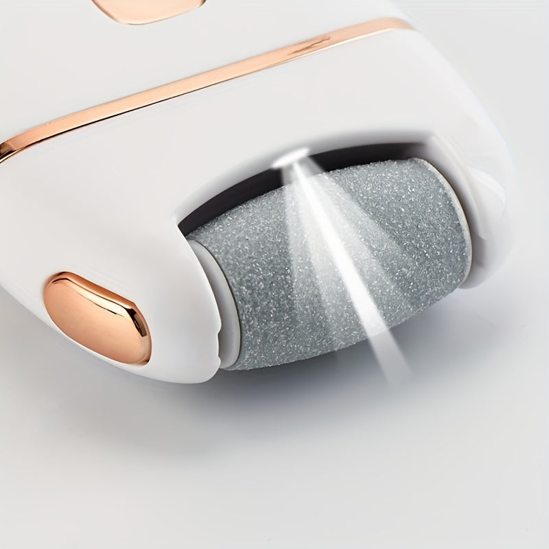 Перезаряжаемая электрическая шлифовальная машина для ног с USB-зарядкой, литий-ионный аккумулятор 400 мАч, 4В-12В, портативный инструмент для полировки толстой кожи.