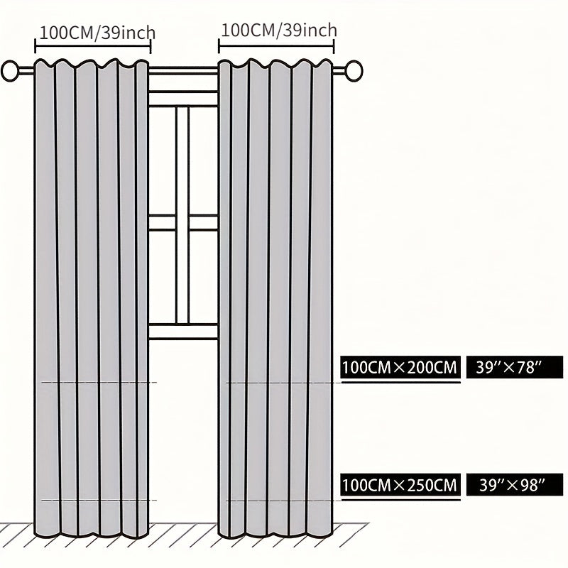 Grey Retro Feather Leaves Jacquard Yarn Curtain for Bedroom Living Room Office