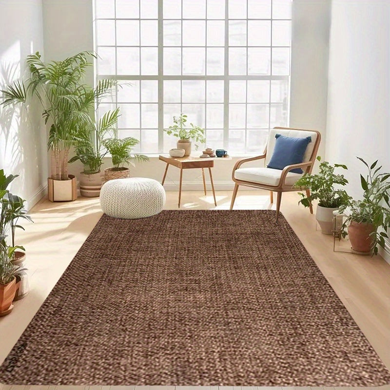 Thick Non-Slip Kitchen Mat with Stylish Design, Easy to Clean, Durable Polyester