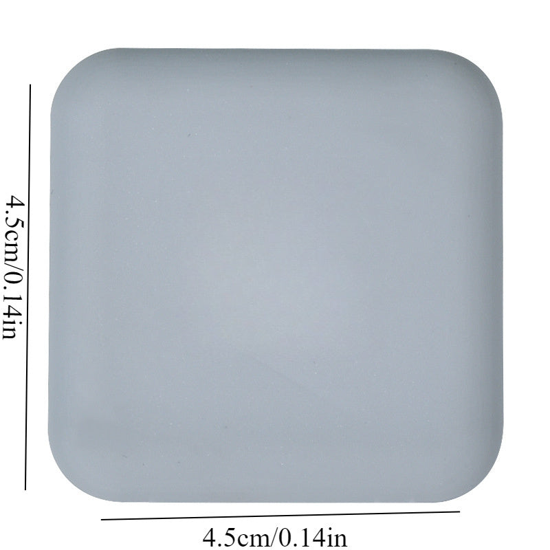 5 Pieces Silicone Door Stoppers with Anti-Collision Pads and Toilet Handle