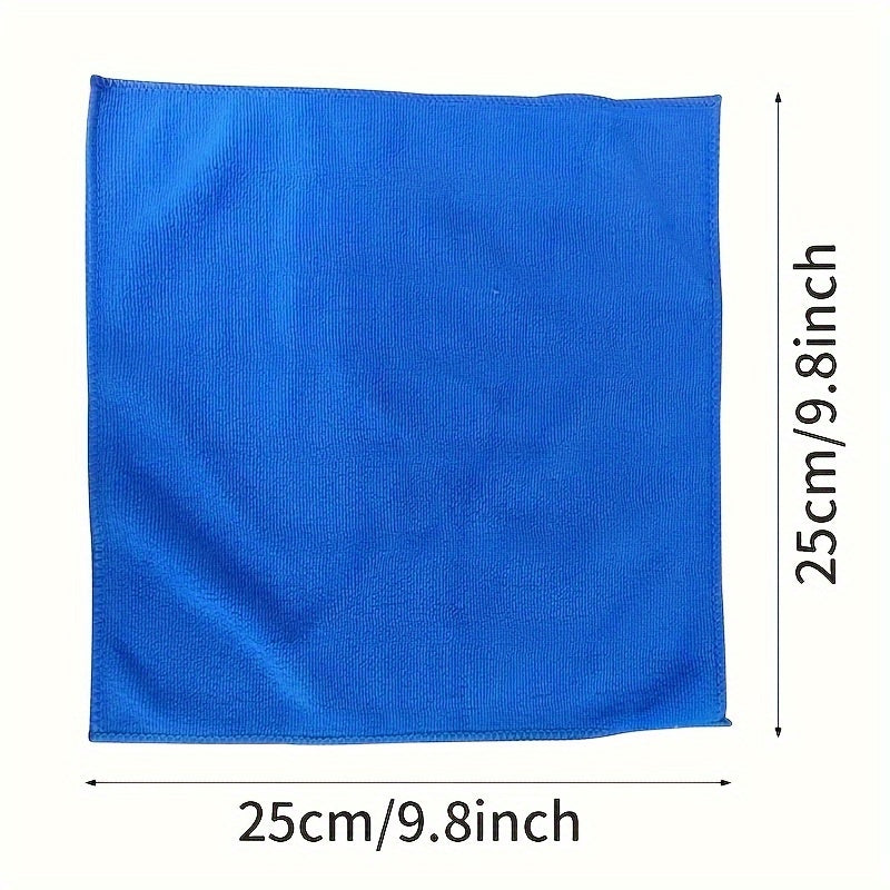 5-Pack Microfiber Towels for Car Cleaning and Home Drying