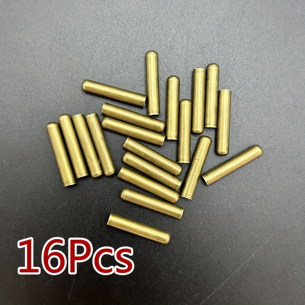 16 Pieces Shoe Lace Tips Multi-Color Rope Ends Repair Accessories