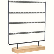 4-Tier Jewelry Organizer for Earrings Watches and Shoes Storage Gift