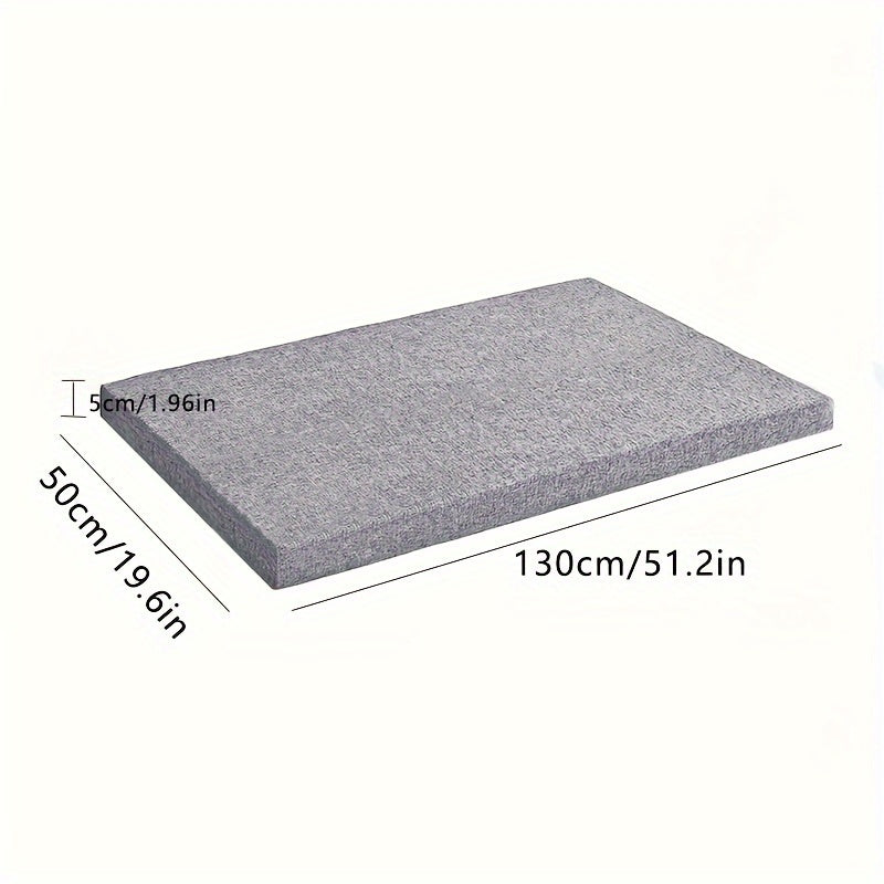 Outdoor Seat Cushion for Patio Bench Garden Furniture Washable Polyester Foam