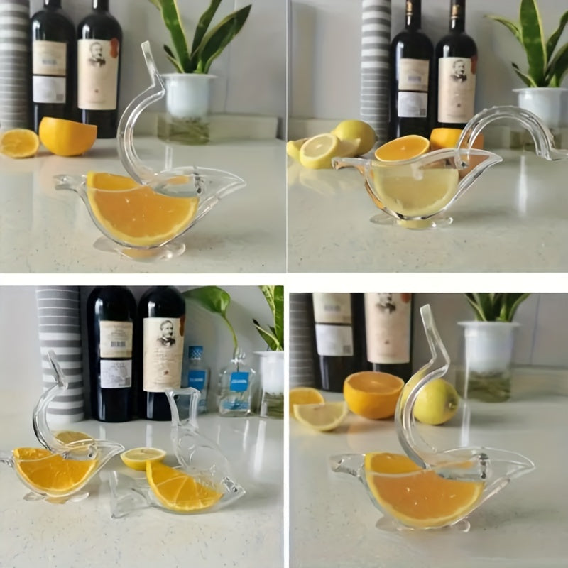 Bird-Shaped Manual Citrus Juicer for Lemons and Oranges Kitchen Gadget