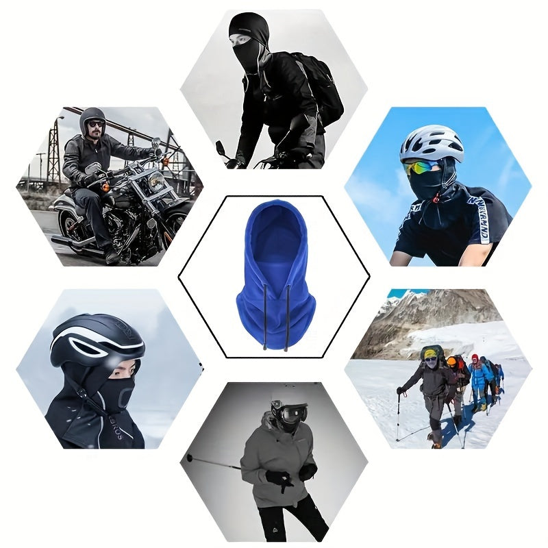 Thickened Warm Balaclava for Winter Cycling Outdoor Sports Windproof Hat