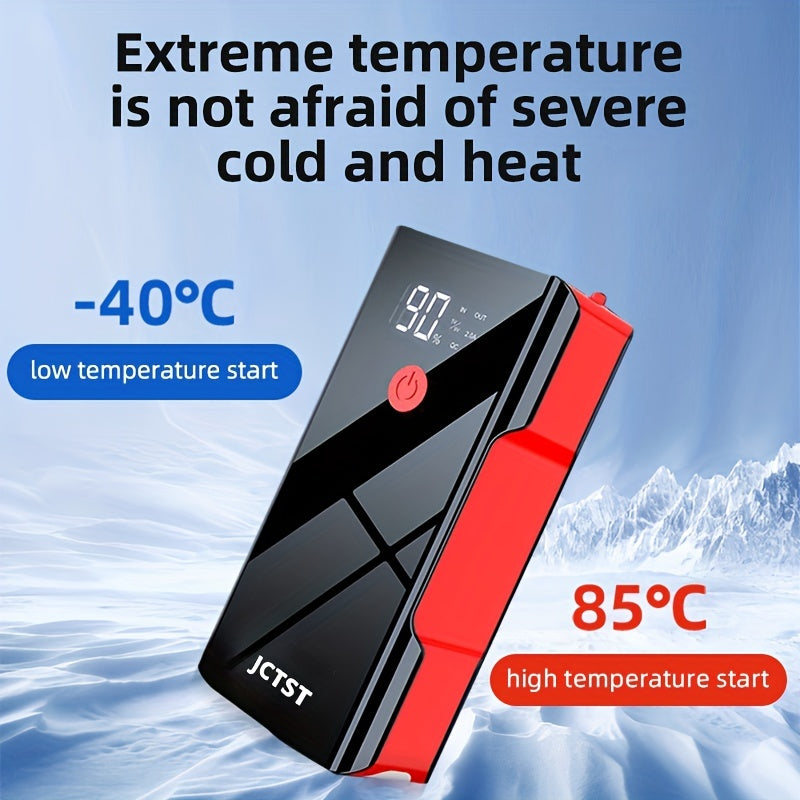 20000mAh Avtomobilni boshlash uchun portativ favqulodda batareya kuchaytirgichi 2000A, 12V transport vositalari uchun