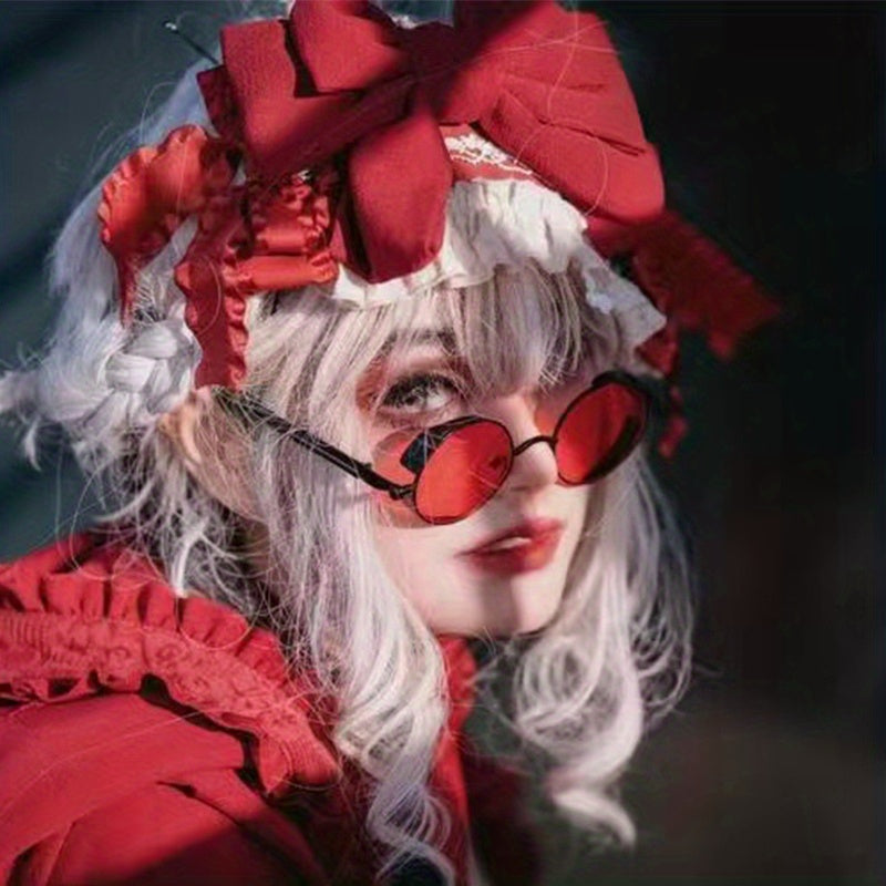 Uniseks Retro Steampunk Rangi Blokli Quyoshdan Himoyalovchi Ko‘zoynaklar Haydash va Moda uchun