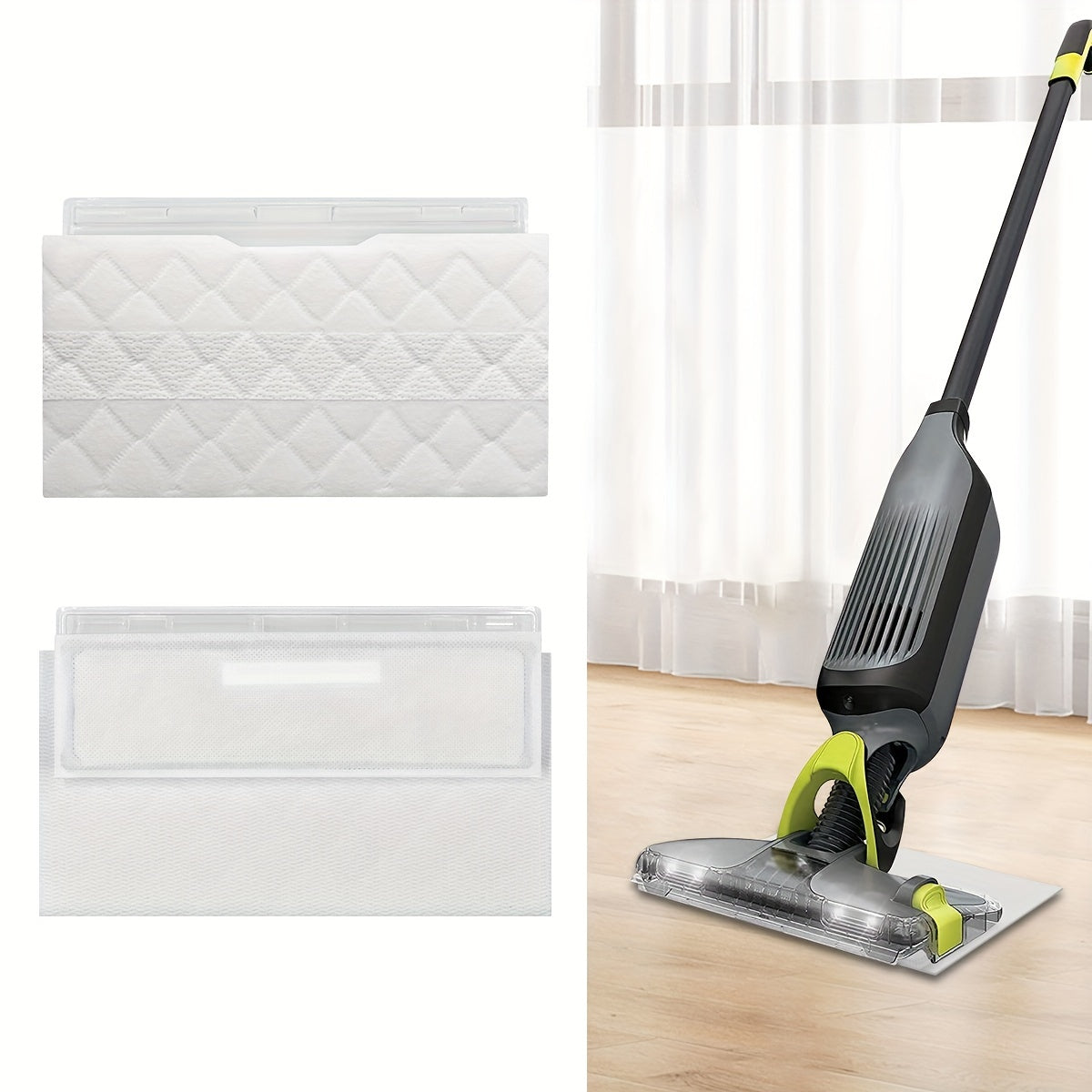 20pcs Disposable Steam Mop Replacement Pads for Floor Cleaning Deep Dust Removal