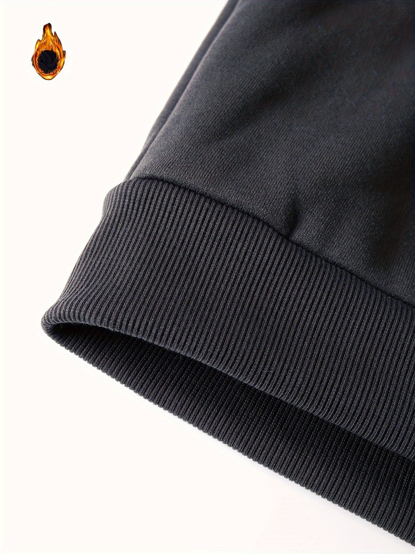 Katta o'lchamdagi erkaklar uchun qarama-qarshi rangli kapüşonli sviter bahor, kuz, qish uchun