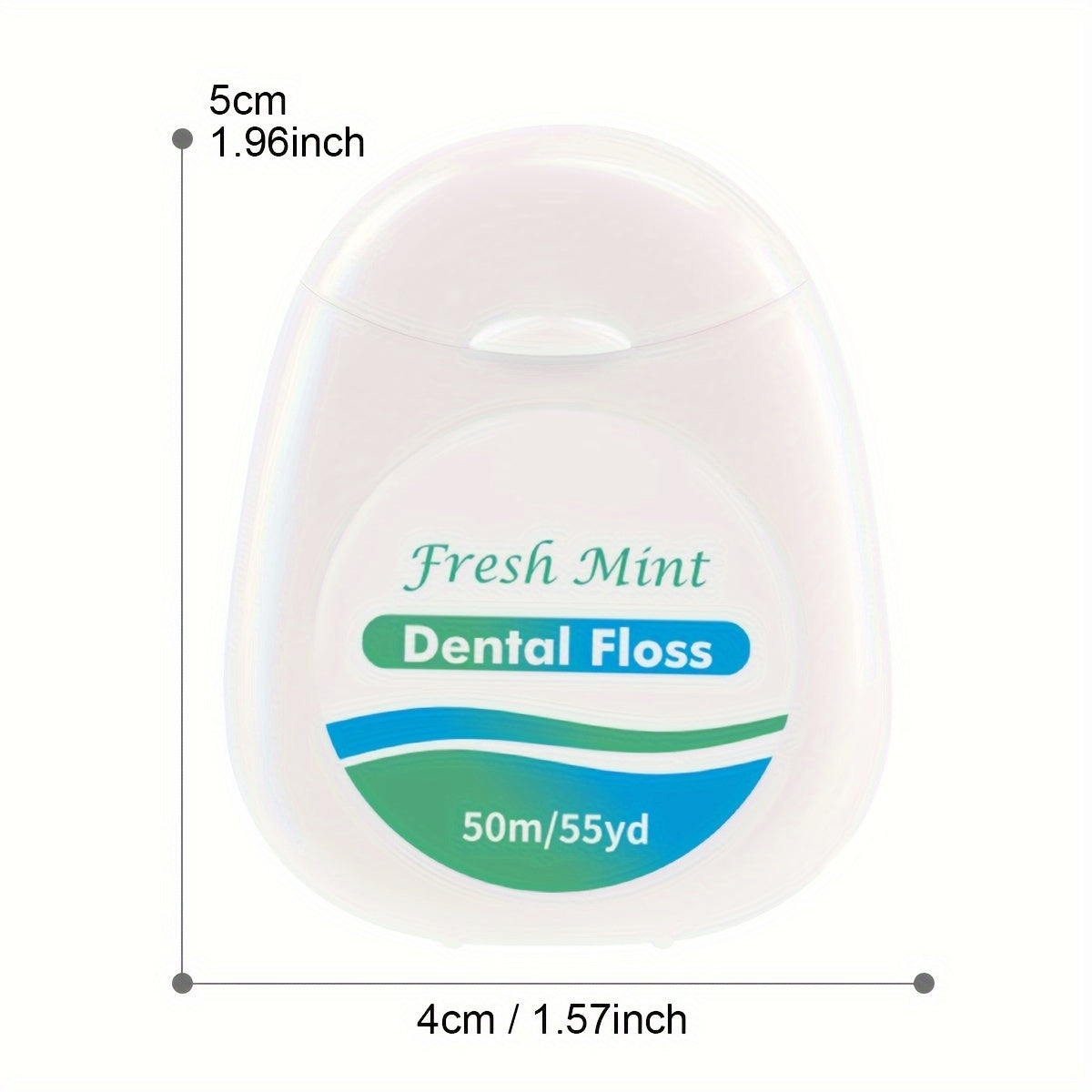 Dental Floss Roll 50M, Mint, Multi-Pack for Personal Oral Care