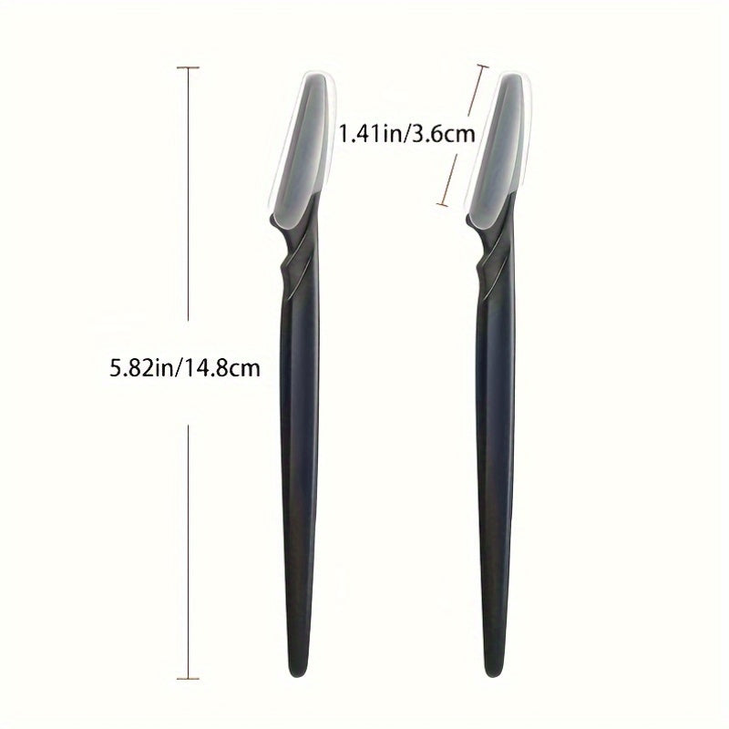 Ayollar uchun qosh qirqish seti, zanglamaydigan po'latdan yasalgan yuz sochlarini olib tashlash vaqti, trimmer to'plami