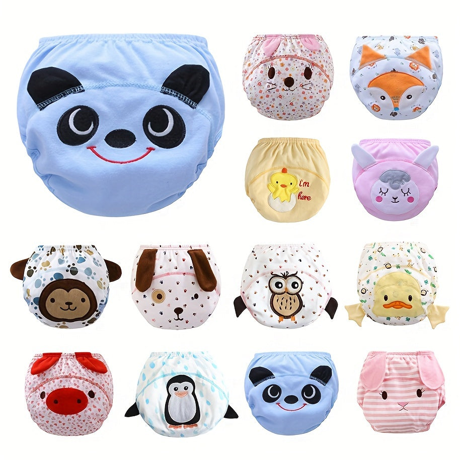 Cotton Reusable Training Pants for Toddlers Soft Diaper Underwear