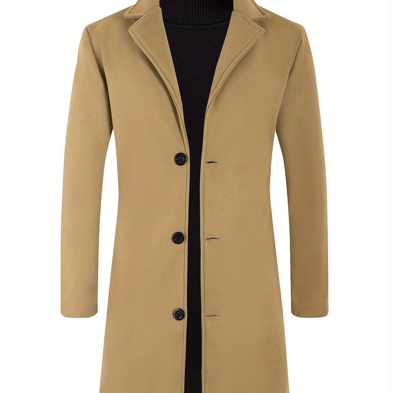 Yangi erkaklar uchun sun'iy mo'yna palto, kuz va qish uchun, oddiy va zamonaviy shamol o'tkazmaydigan.