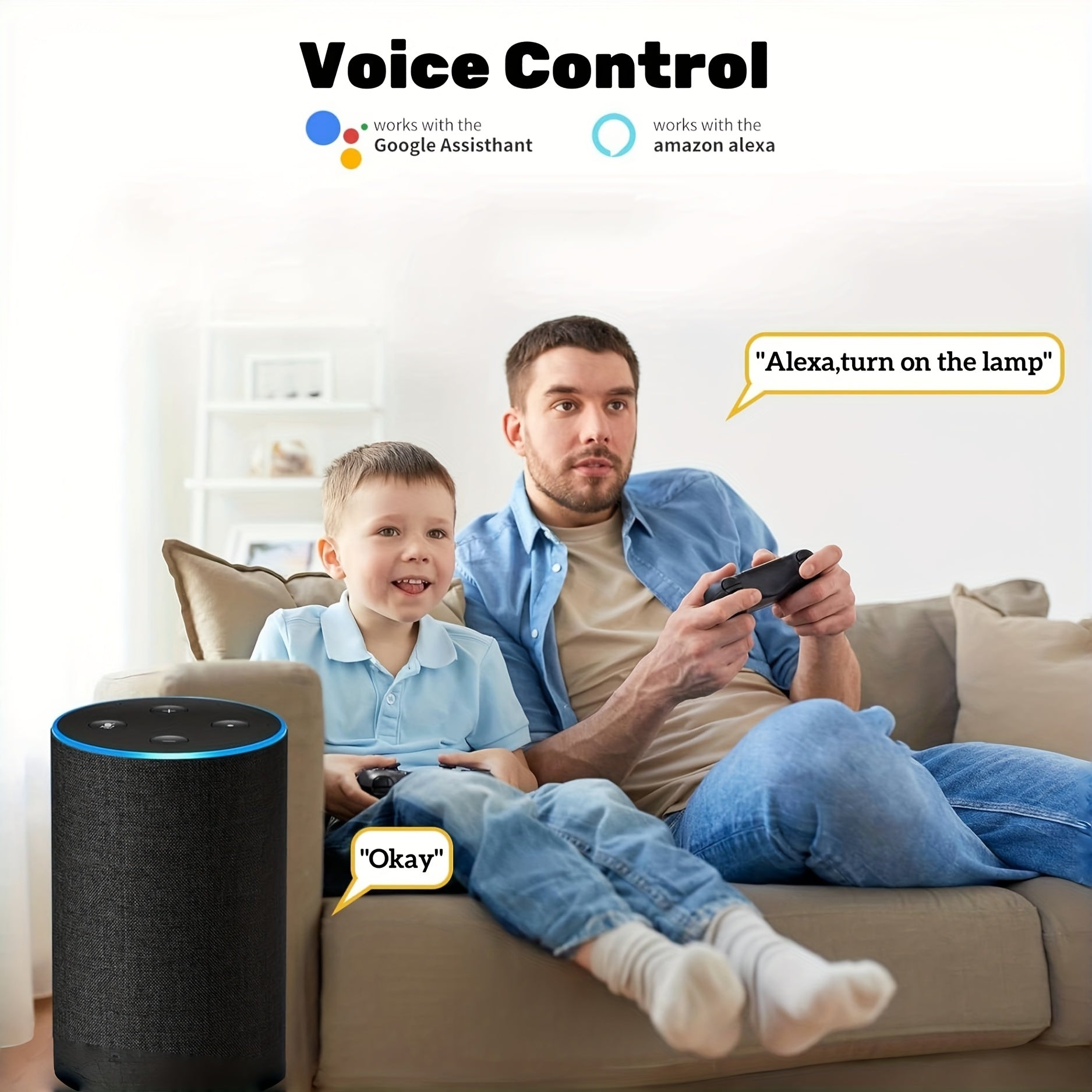 European Standard Wi-Fi Smart Power Socket with Alexa Compatibility