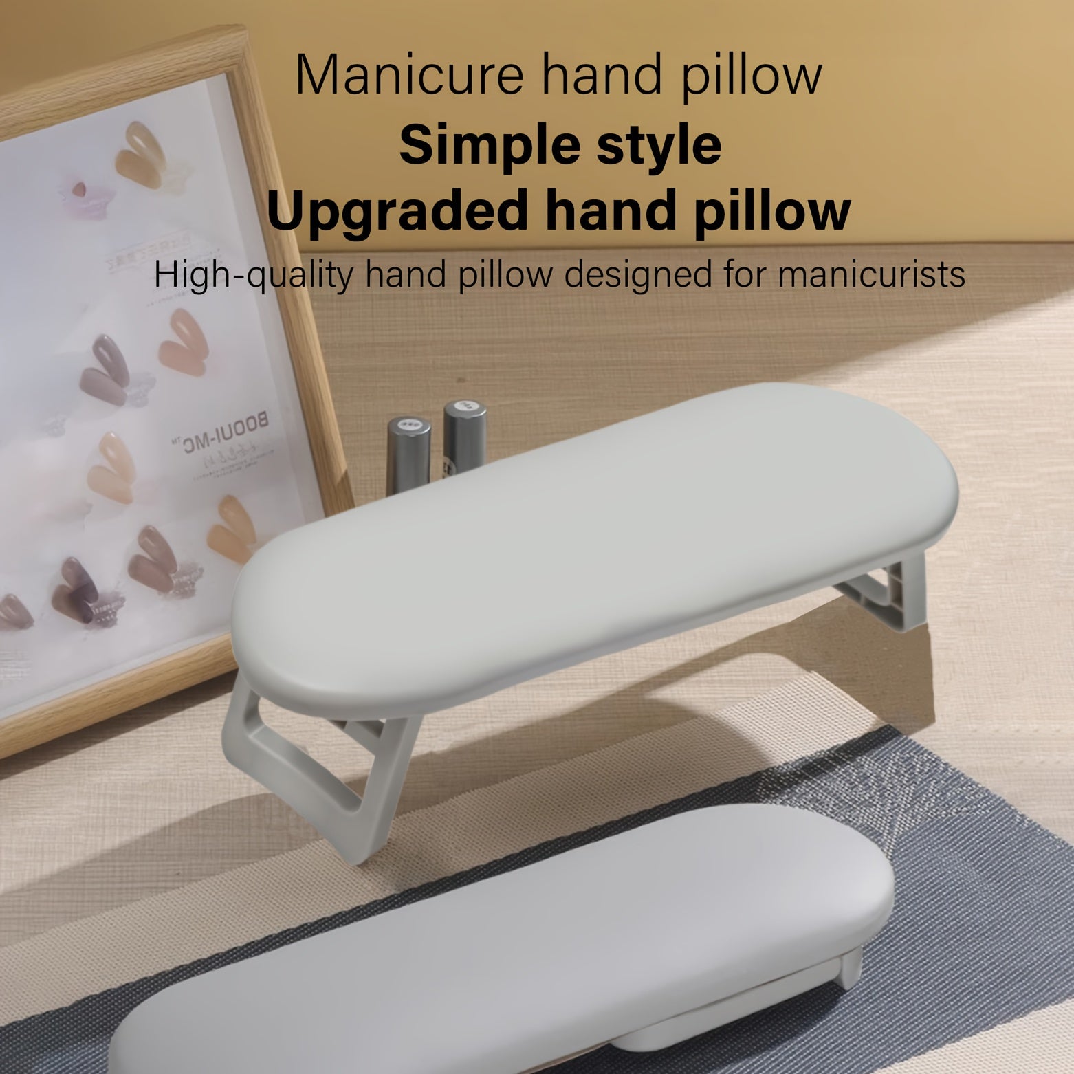 Складная портативная подставка для ногтей для поддержки маникюра