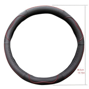 Universal Breathable Microfiber Leather Car Steering Wheel Cover Non-Slip Protector