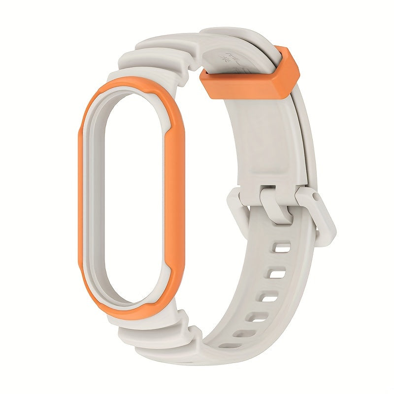 Waterproof TPU Sport Band for Mi Band 5 6 7 Adjustable Durable Replacement Strap