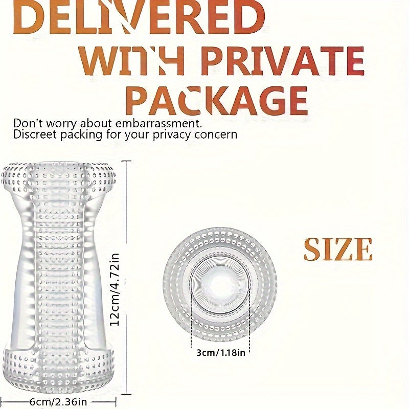 Men Soft TPE Training Cup Sex Toy for Adults