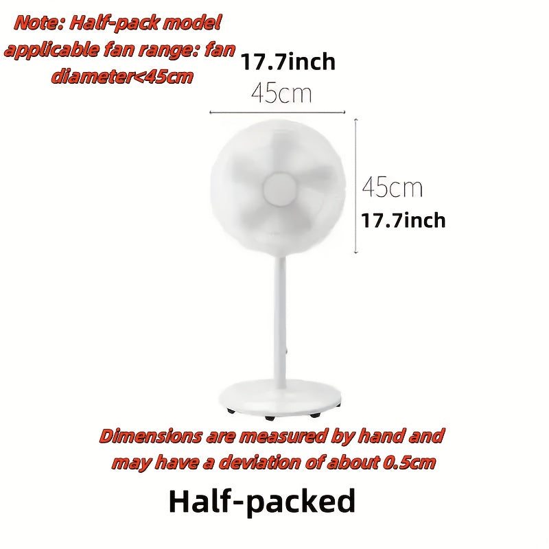 Electric fan dust cover for home and office fans waterproof dustproof all-season protection
