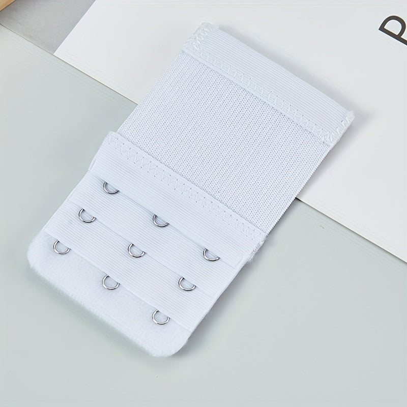 3-Piece Elastic Bra Extenders Set for Adjustable Fit Women Lingerie Accessories