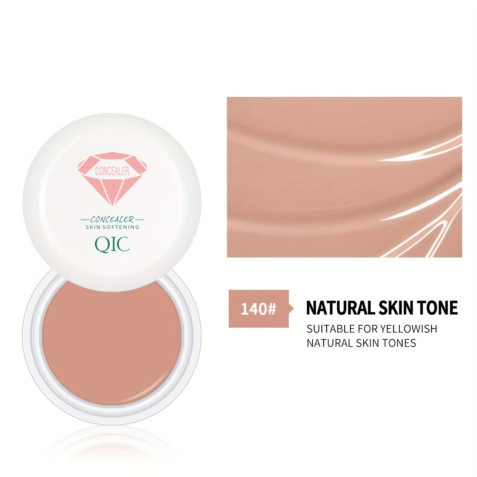 Full Coverage Concealer for Mature Skin Dark Circles Cover Spots Acne Marks Contouring