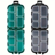 Portable Plastic Storage Box for Fishing Accessories Moisture-Proof Large Capacity
