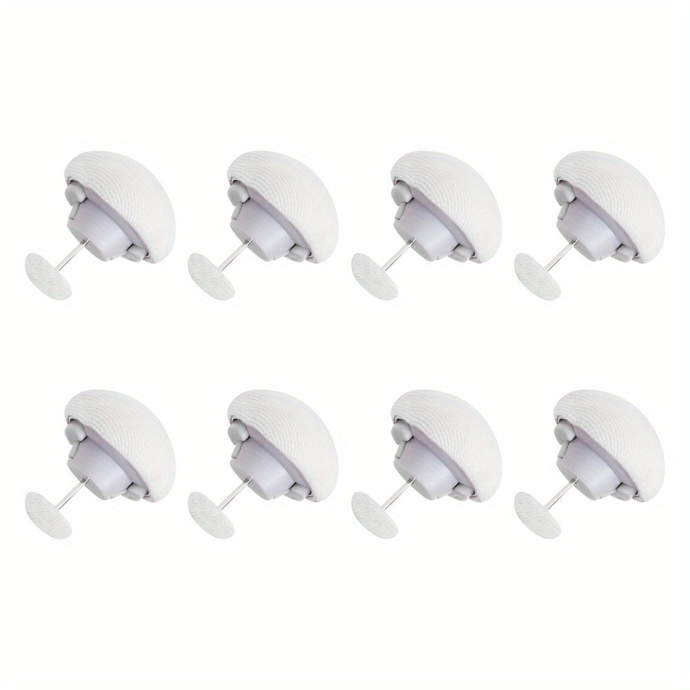 8 Reusable Mushroom-Shaped Comforter Holders for Bedding Curtains Socks