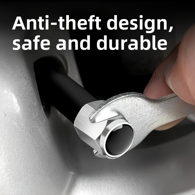 Universal Car Tire Valve Cap Set for Speedy Intake Valve Core Replacement