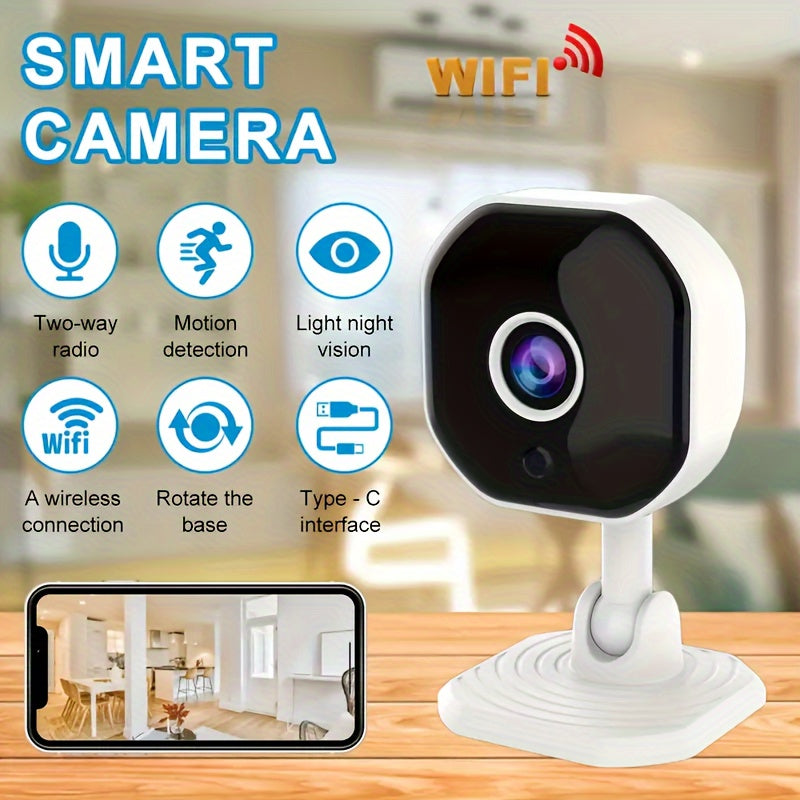 A3 Security Camera with Night Vision Wireless WiFi Remote Monitoring Two-Way Intercom Mobile Detection Alarm