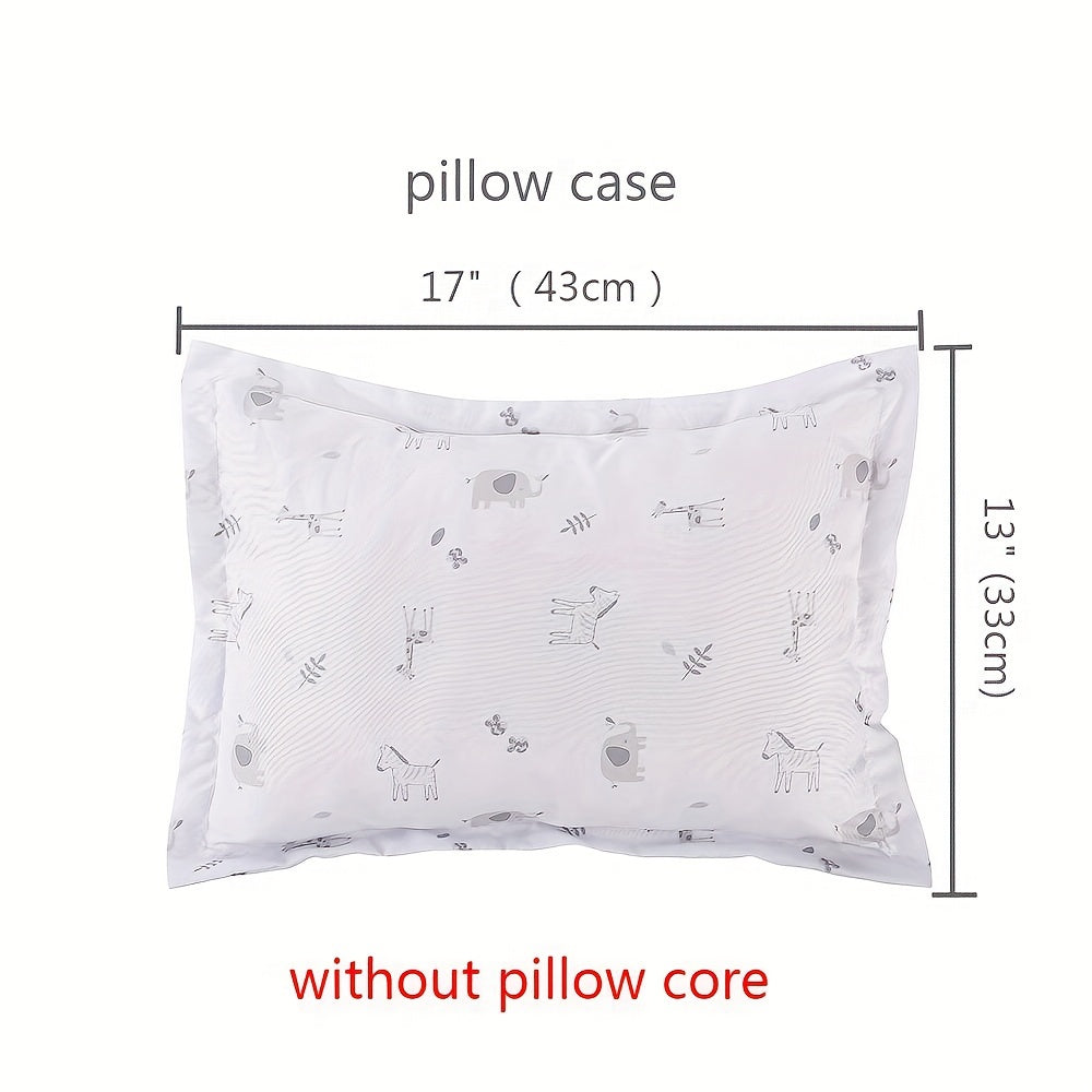 Children's Polyester Bedding Set with Quilt Fitted Sheet Bed Skirt Blanket and Pillowcase