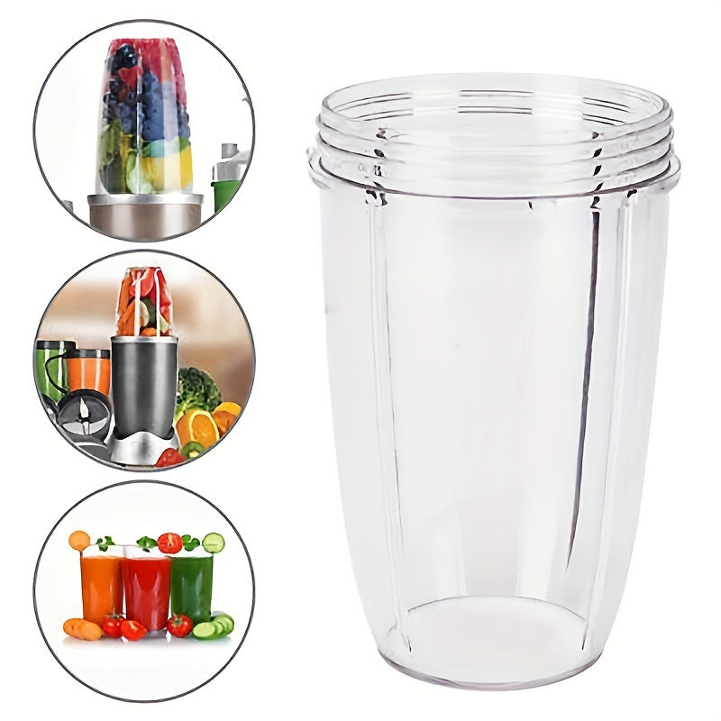 Vaso de repuesto para exprimidor 18, 24, 32 onzas, transparente, para modelos Nutribullet 600W 900W