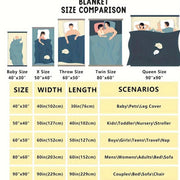 Red Rose Flannel Throw Blanket Set with Reversible Design and Pocket for Cozy Comfort