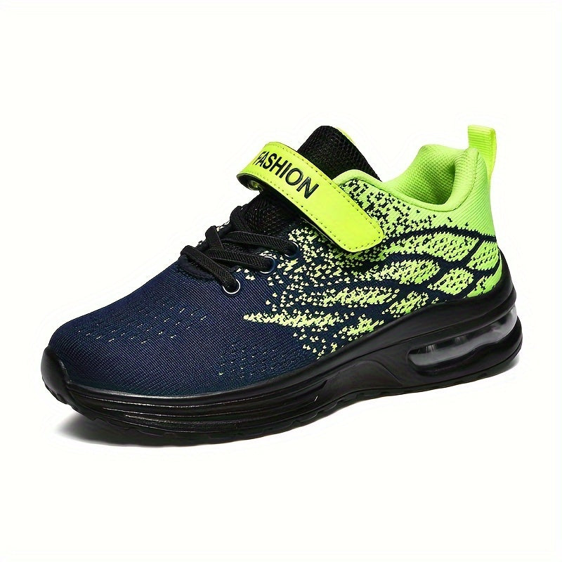 Детские сетчатые кроссовки для мальчиков и девочек, дышащие, противоскользящие, прочные, для бега и повседневной носки