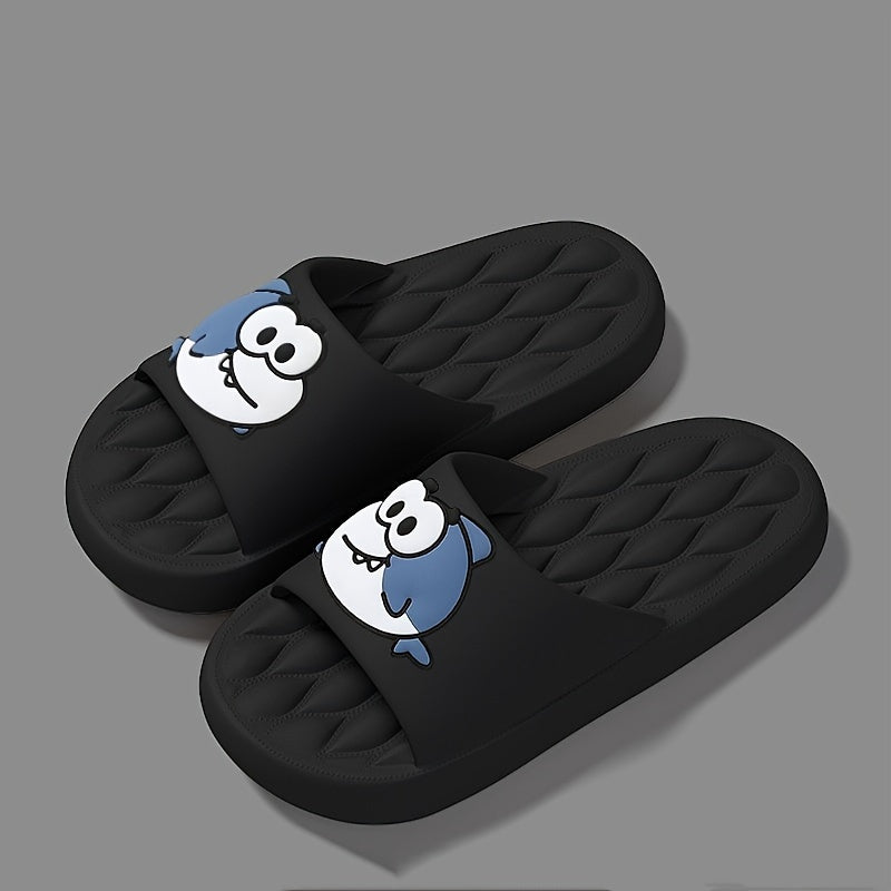 Мультяшный дизайн медведя EVA тапочки для пар, нескользящие, легкие, для дома и улицы, лето, повседневные, бежевые и коричневые