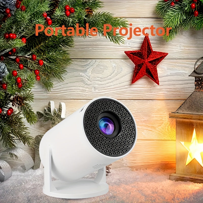 Mini Portable Home Theater Projector with WiFi and 180° Rotation