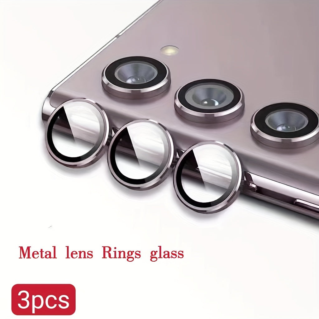 Anillos protectores de lentes de cámara de vidrio para modelos de las series Samsung A y S