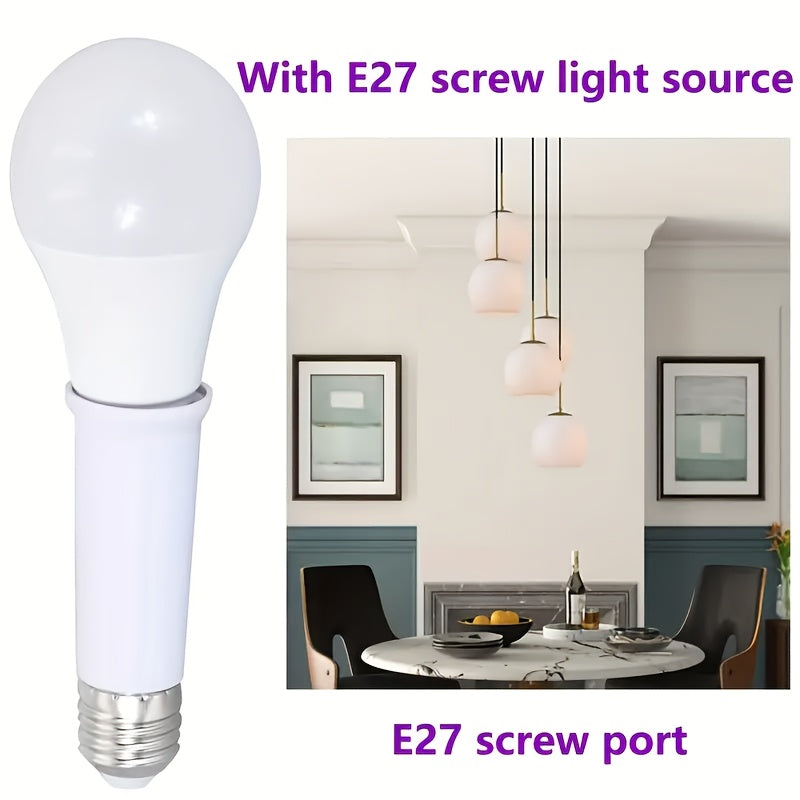 6 piezas de adaptador de casquillo de lámpara de E26 a E26 para bombillas