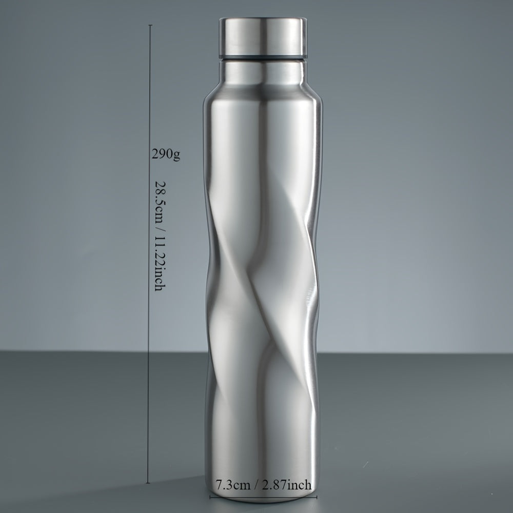 1000ML Stainless Steel Water Bottle Large Capacity Sports Flask Lightweight PVC Free
