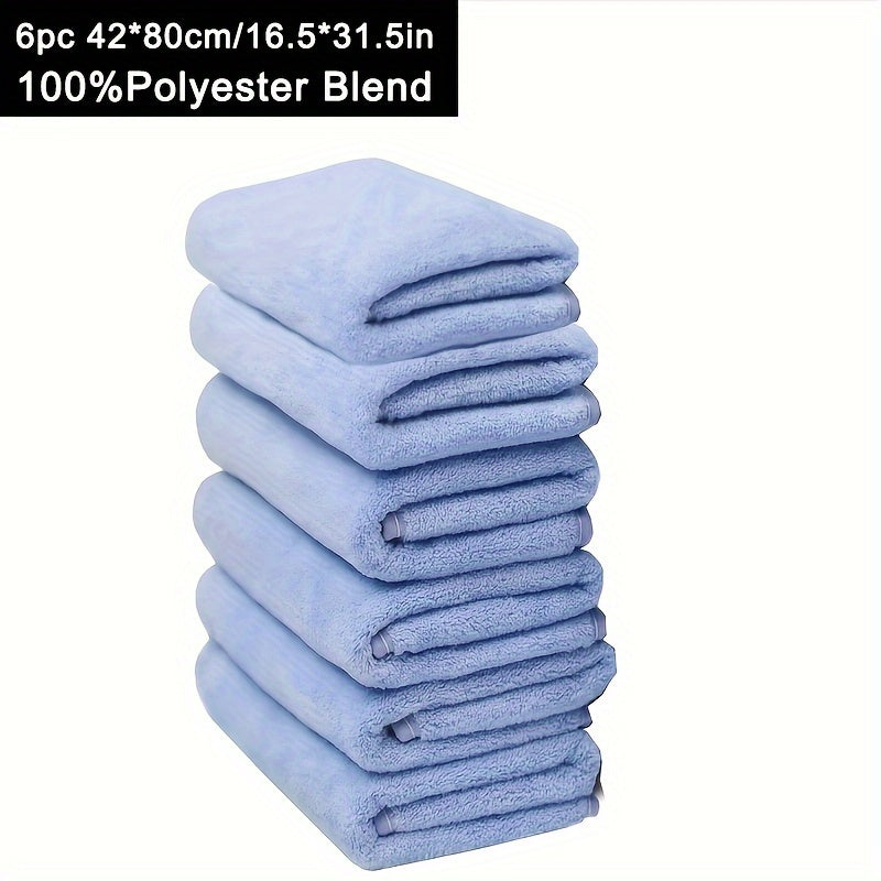 Set of 6/8/10 Ultra Soft Absorbent Cotton Hand Towels for Bathroom Gym Shower Spa