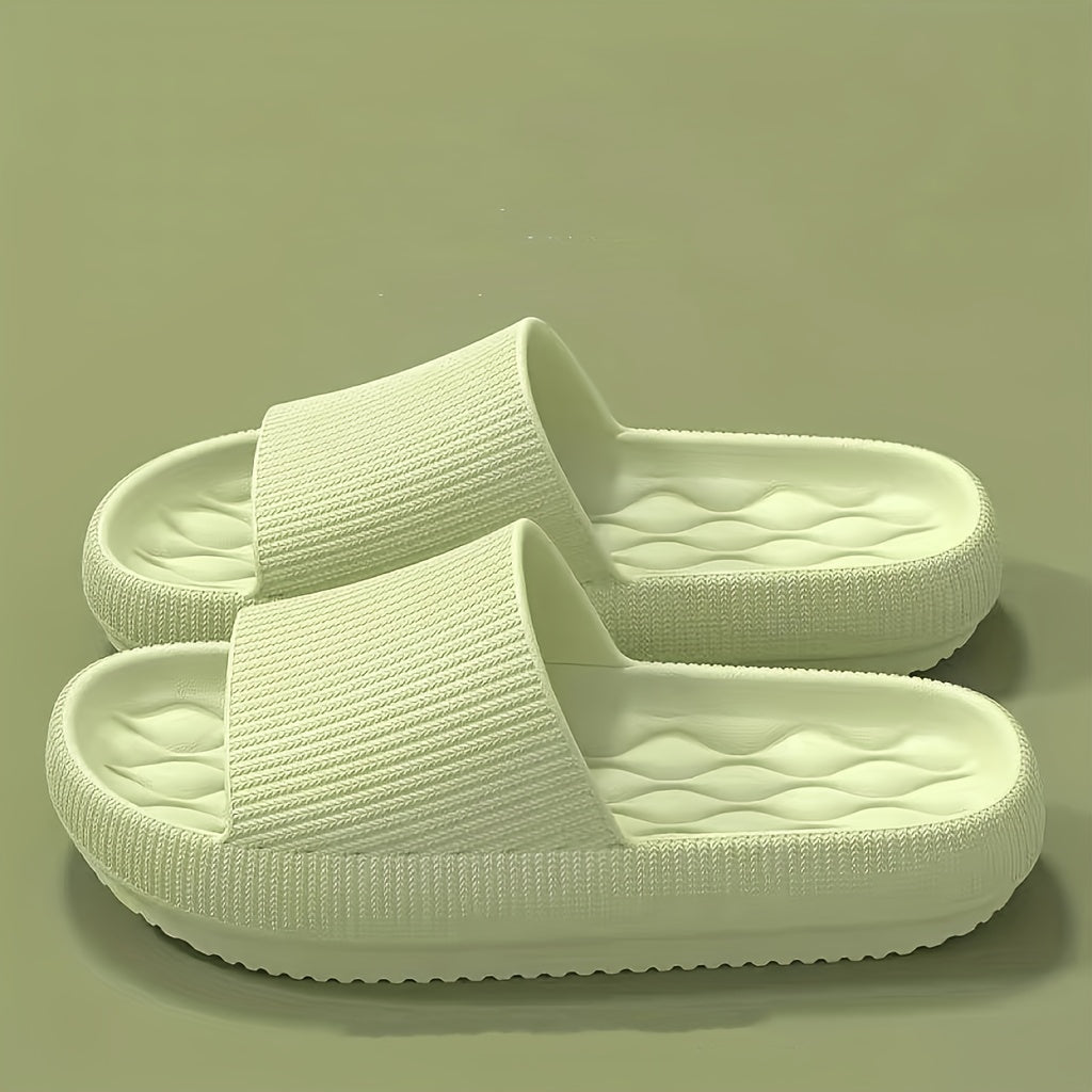 Men Women Soft Sole Platform Slip On Sandals Non-Slip Indoor Outdoor Slides