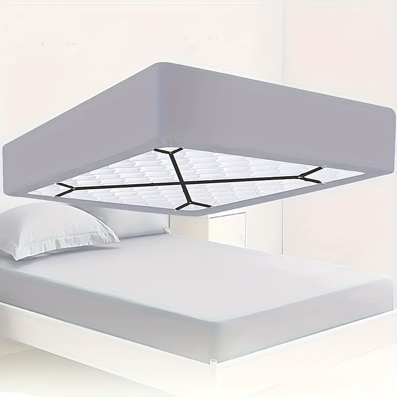 Adjustable Bed Sheet Clips Set of 2, Strong Nylon, Multiple Colors for Secure Mattress and Blanket Hold