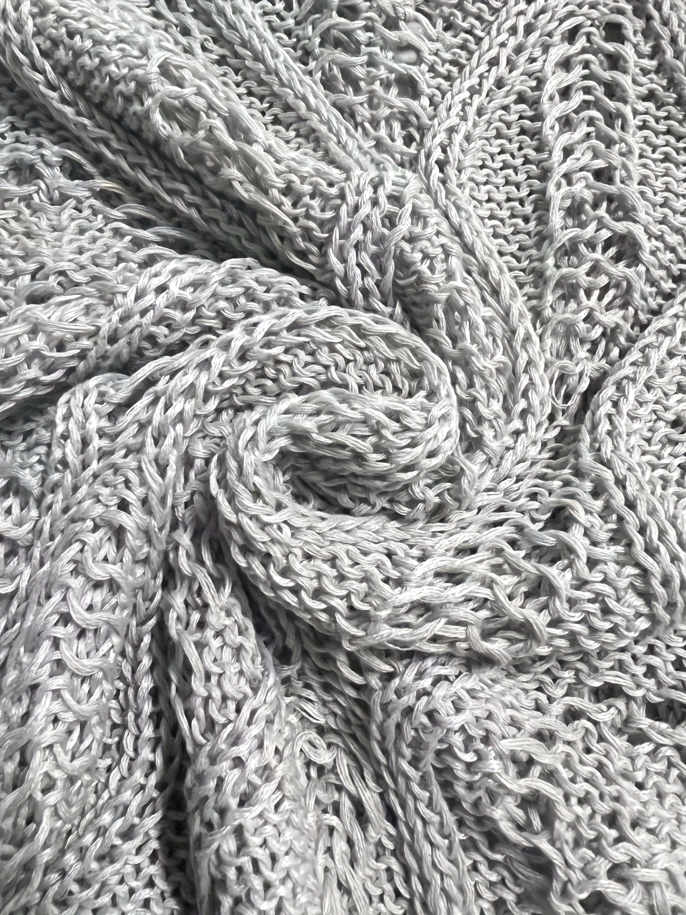 Plus Size Women Knit Cover Up Sweater Casual Batwing Sleeve Top