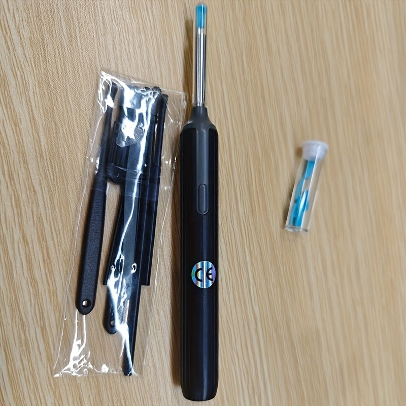 Earwax Removal Tool with Camera and Light, 8-Piece Ear Care Set, 1080P HD Otoscope for iOS and Android