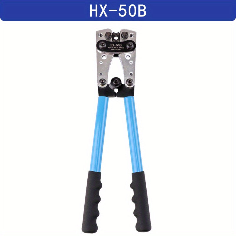 Обжимные клещи для клемм проводов 6-50 мм², шестигранный инструмент для обжима для клемм аккумуляторных кабелей
