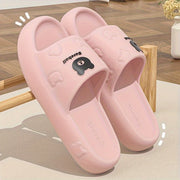 Women's Summer EVA Slippers, Comfortable Soft Sole, Cartoon Bear Design